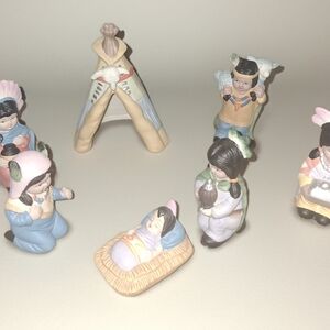 A Treasury of Gifts Hand Crafted Porcelain 1995 Decorations